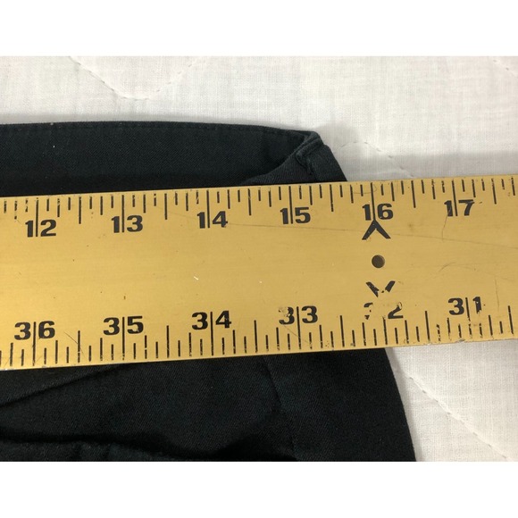 Old Navy Pants Women's 12 Black Jack Straight High Rise Pixie Secret Pockets - Picture 8 of 13